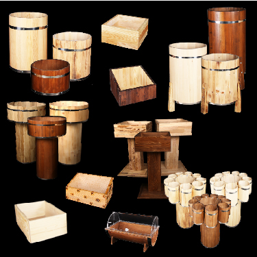 Wood Display Equipments